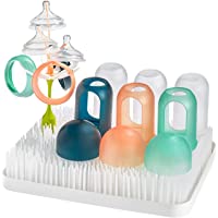 Boon Lawn - Bandeja de secado para biberones con diseño de césped- tamaño grande- color blanco